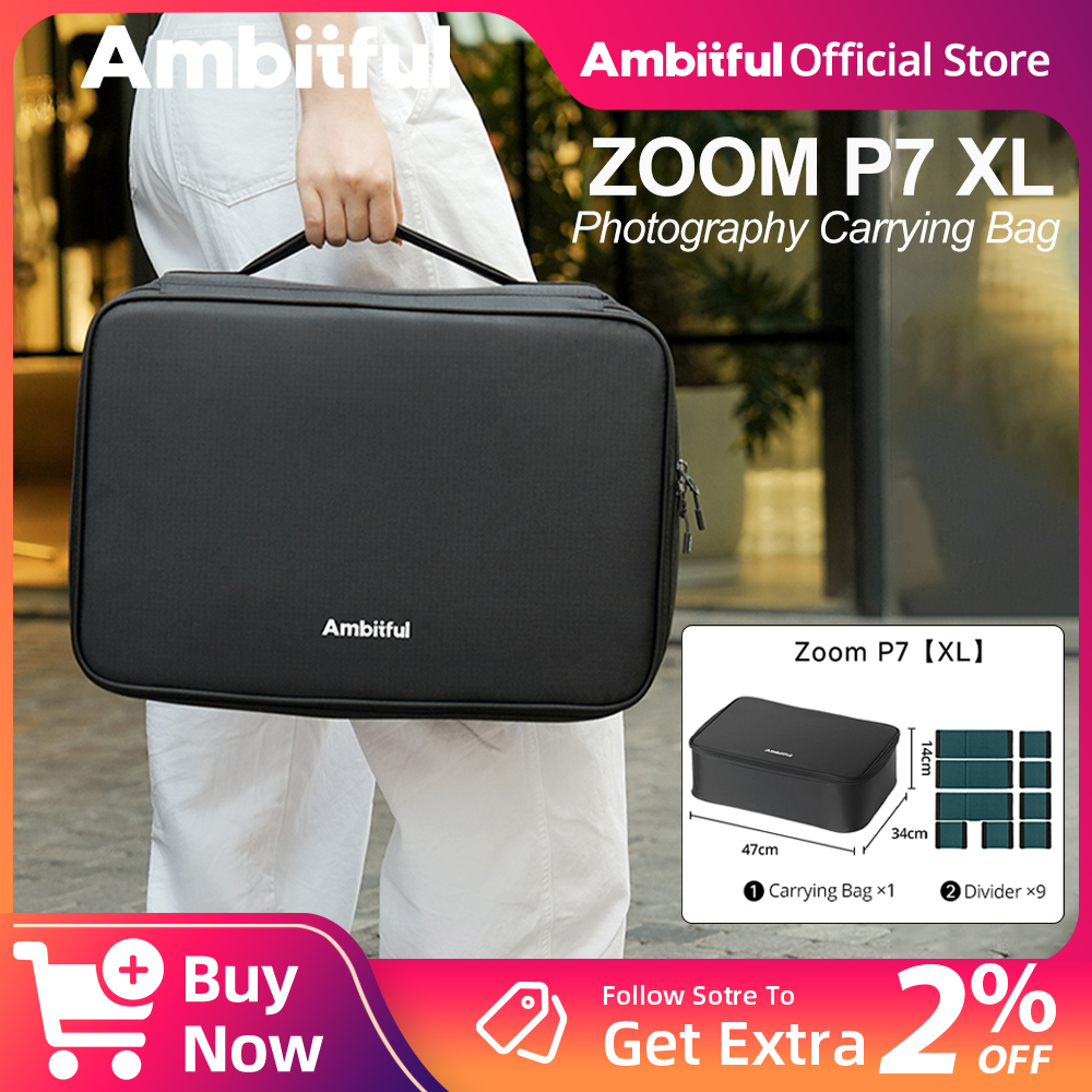 Drone Gimbal - Tas Penyimpanan Fotografi Ambitful ZOOM P7II