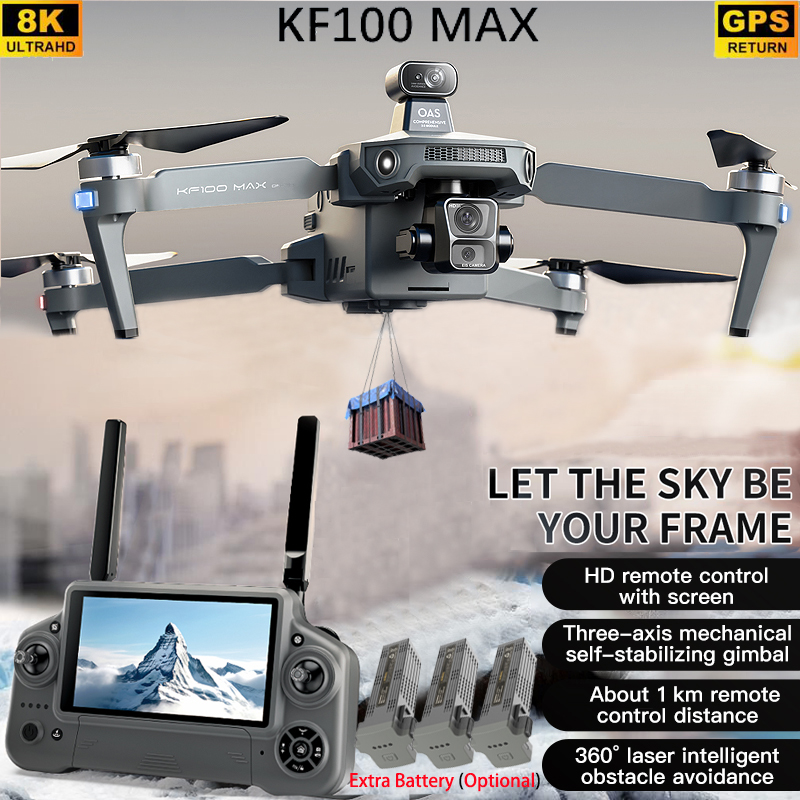 Jjrc Drone X12 - KF100 MAX Drone GPS Kamera 4K