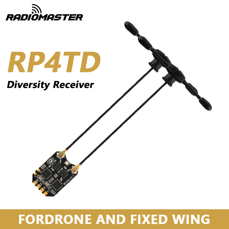 Drone Power Distribution Board - RadioMaster RP4TD ExpressLRS 2.4GHz Diversity Receiver